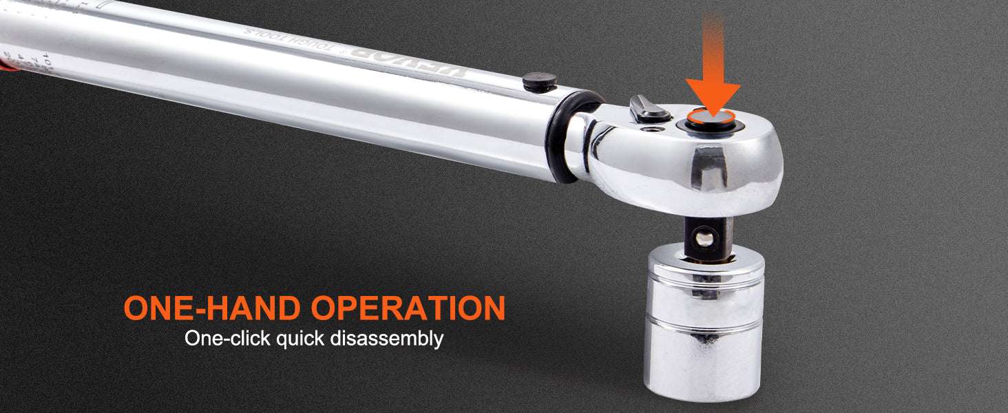 Mechanical Torque Wrench Set 1/4 3/8 1/2 Drive Precision ±3% - Image 12