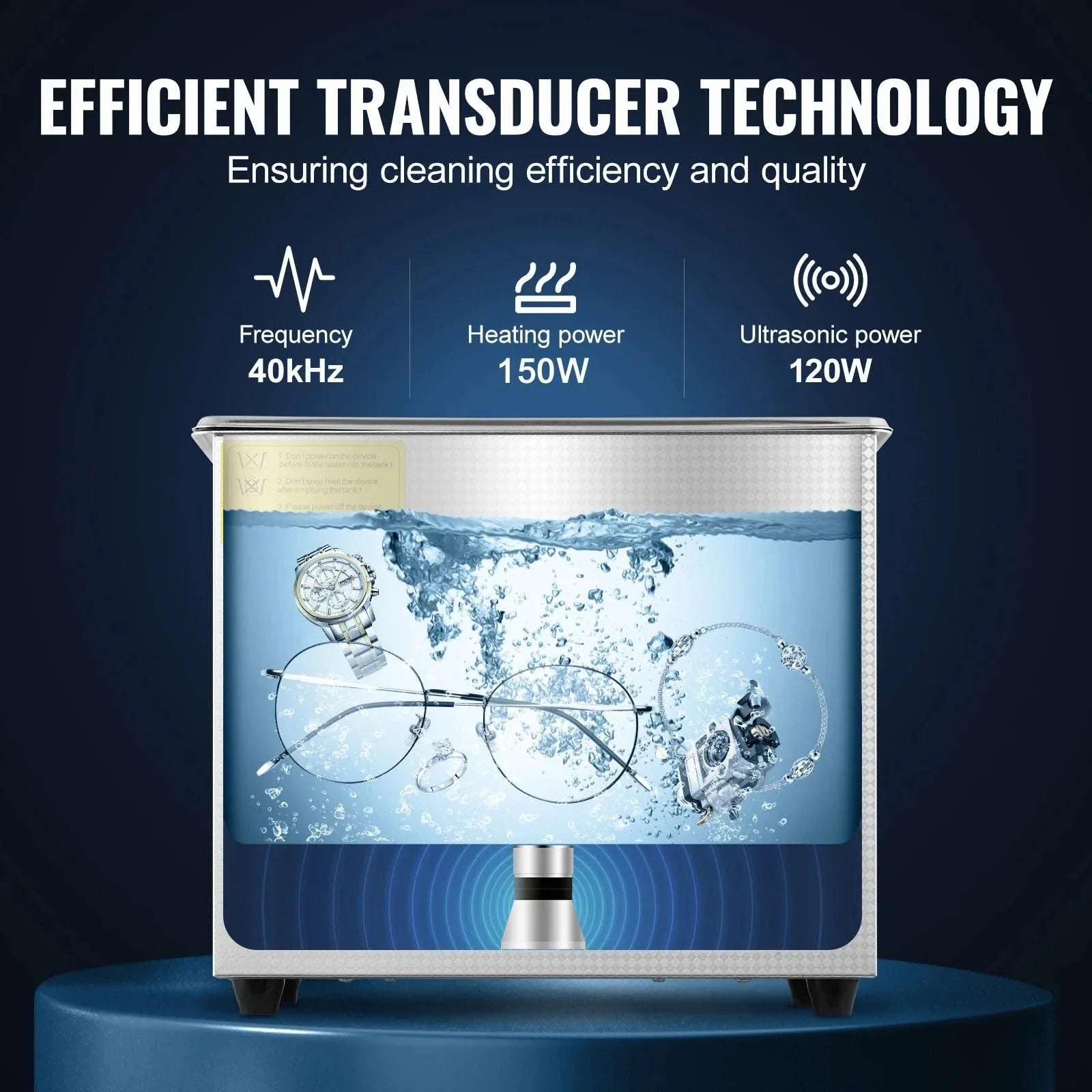 Ultrasonic Cleaner 1.3–30L Heated Digital Deep Cleaning Machine - Image 3