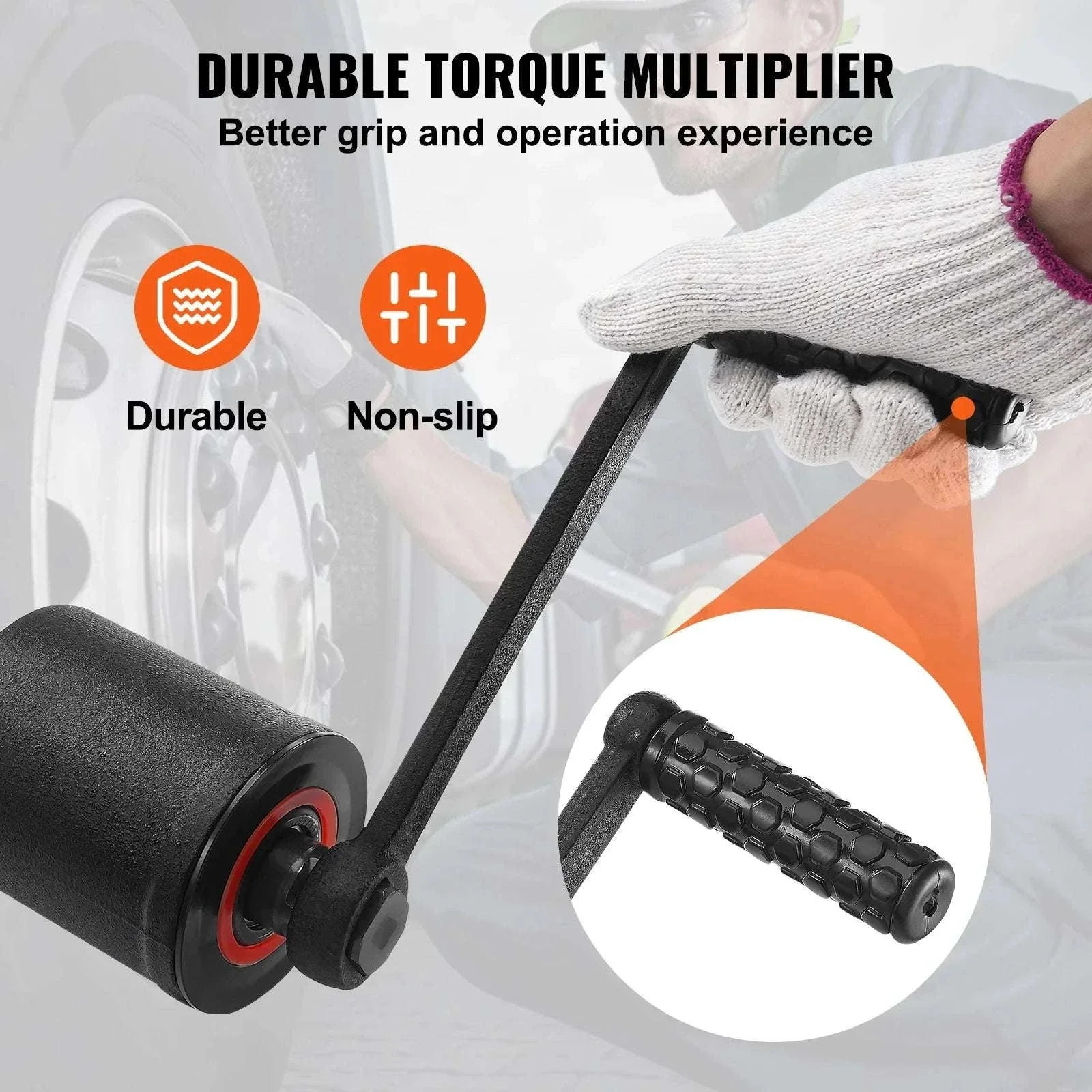 Heavy Duty Torque Multiplier Wrench Set with Sockets & Case - Image 6