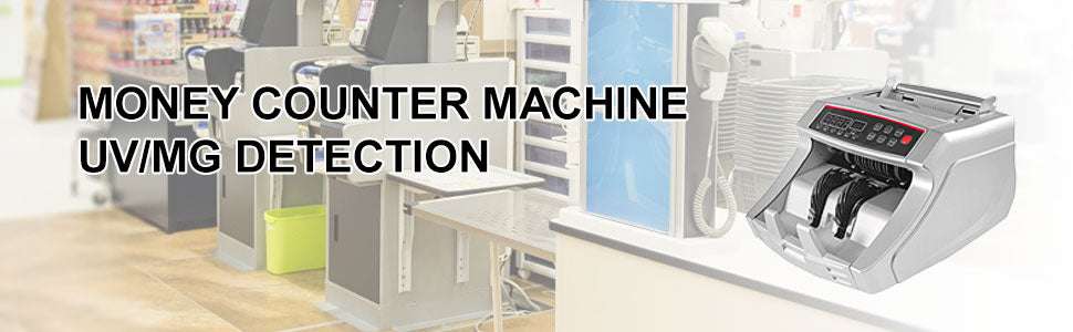 Money Counter Machine 1000 Bills/Min with UV MG Detection - Image 14