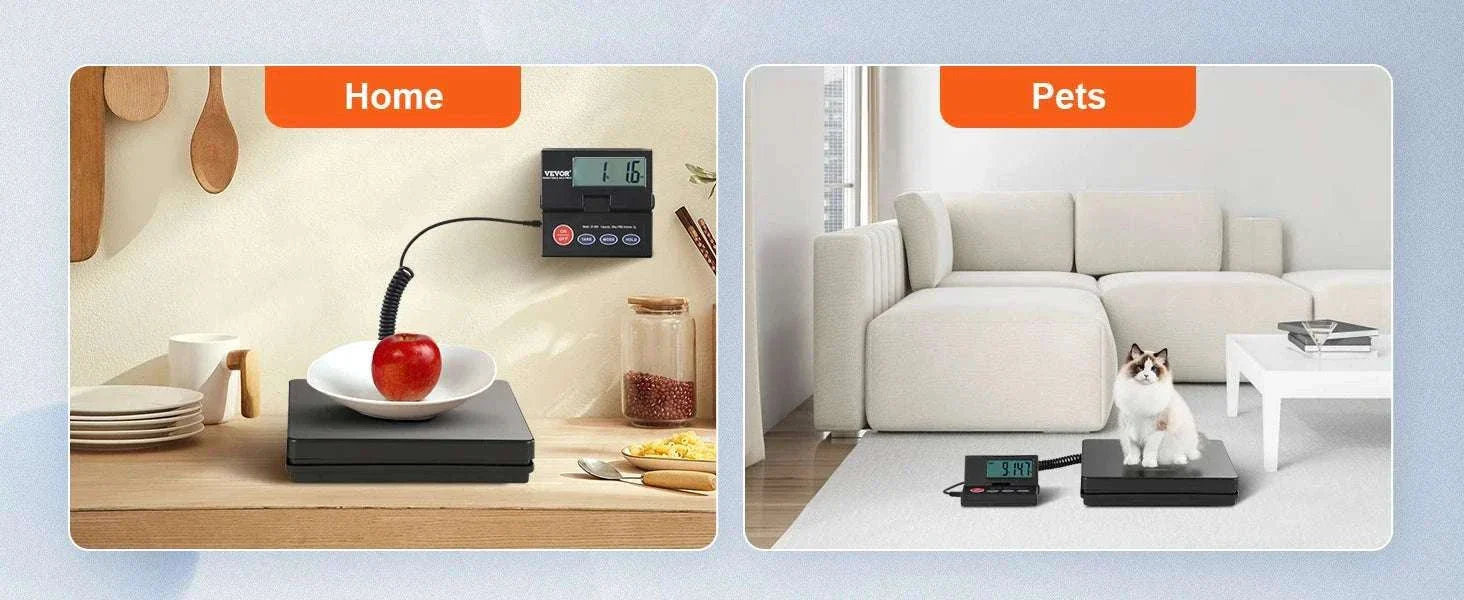 110 lb Digital Shipping Scale with Foldable LCD & Tare Function - Image 15