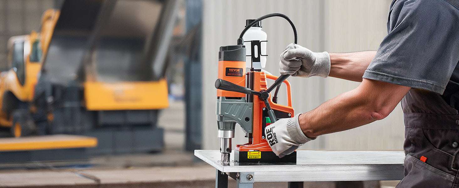1450W Magnetic Drill Press with 11PCS Bits, 1.6in Capacity - Image 17