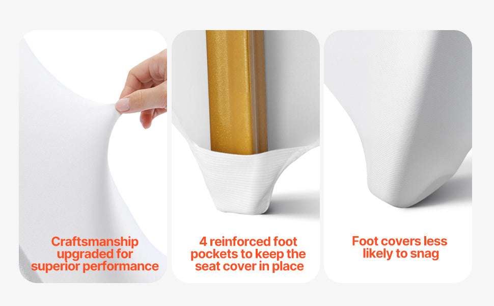 Stretch Spandex Chair Covers for Events, Weddings & Banquets - Image 9
