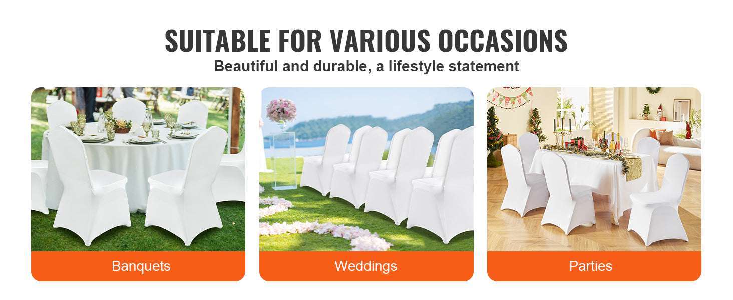 Stretch Spandex Chair Covers for Weddings & Events (12–100 Pack) - Image 12
