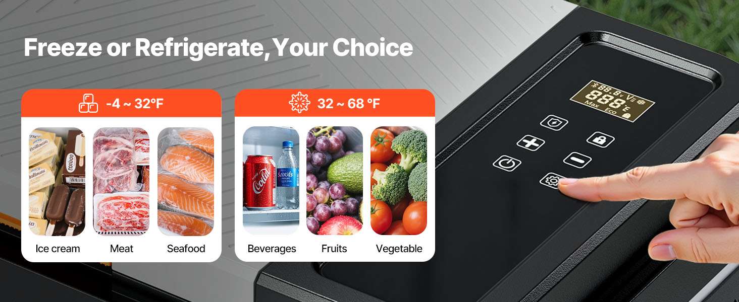 Portable 12V Car Fridge Cooler Freezer 15–55L with App Control - Image 10