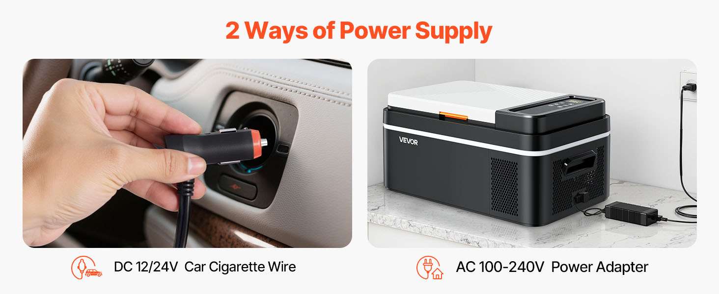 Portable Car Fridge Freezer 15L–55L Electric Cooler 12V/24V & AC - Image 12