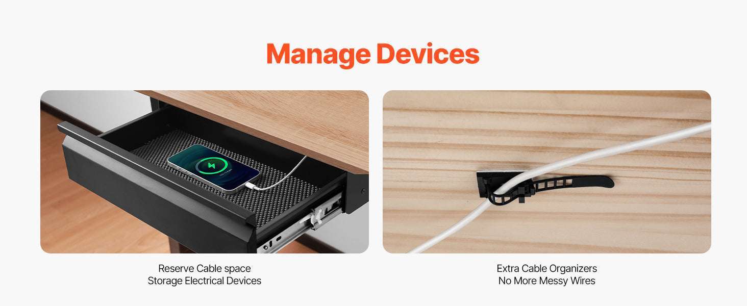 Under Desk Sliding Storage Drawer Organizer for Clean Workspace - Image 13