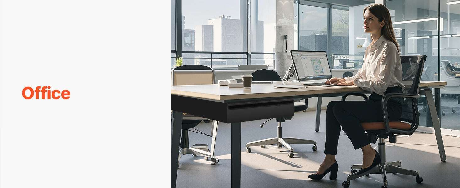 Under Desk Sliding Storage Drawer Organizer for Clean Workspace - Image 16
