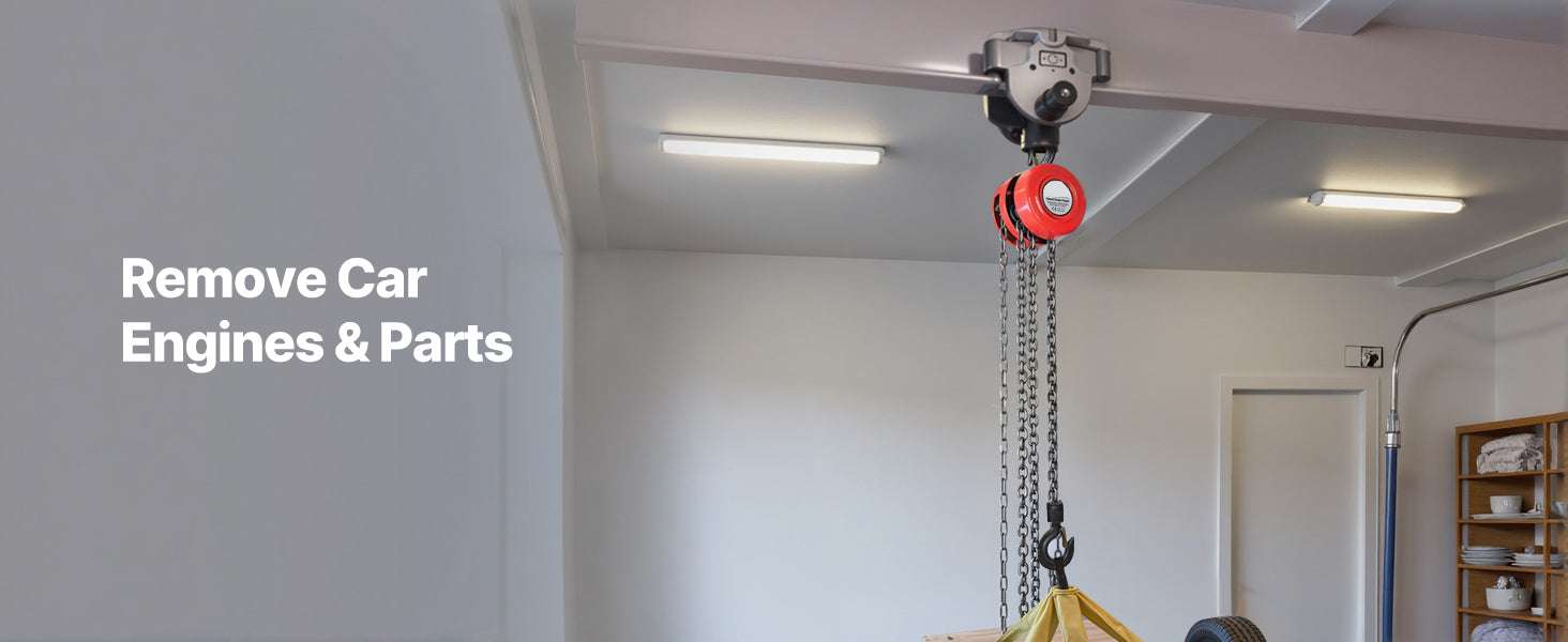 Manual Chain Hoist 1T/2T with 8–20 ft Lift for Garage & Warehouse - Image 16