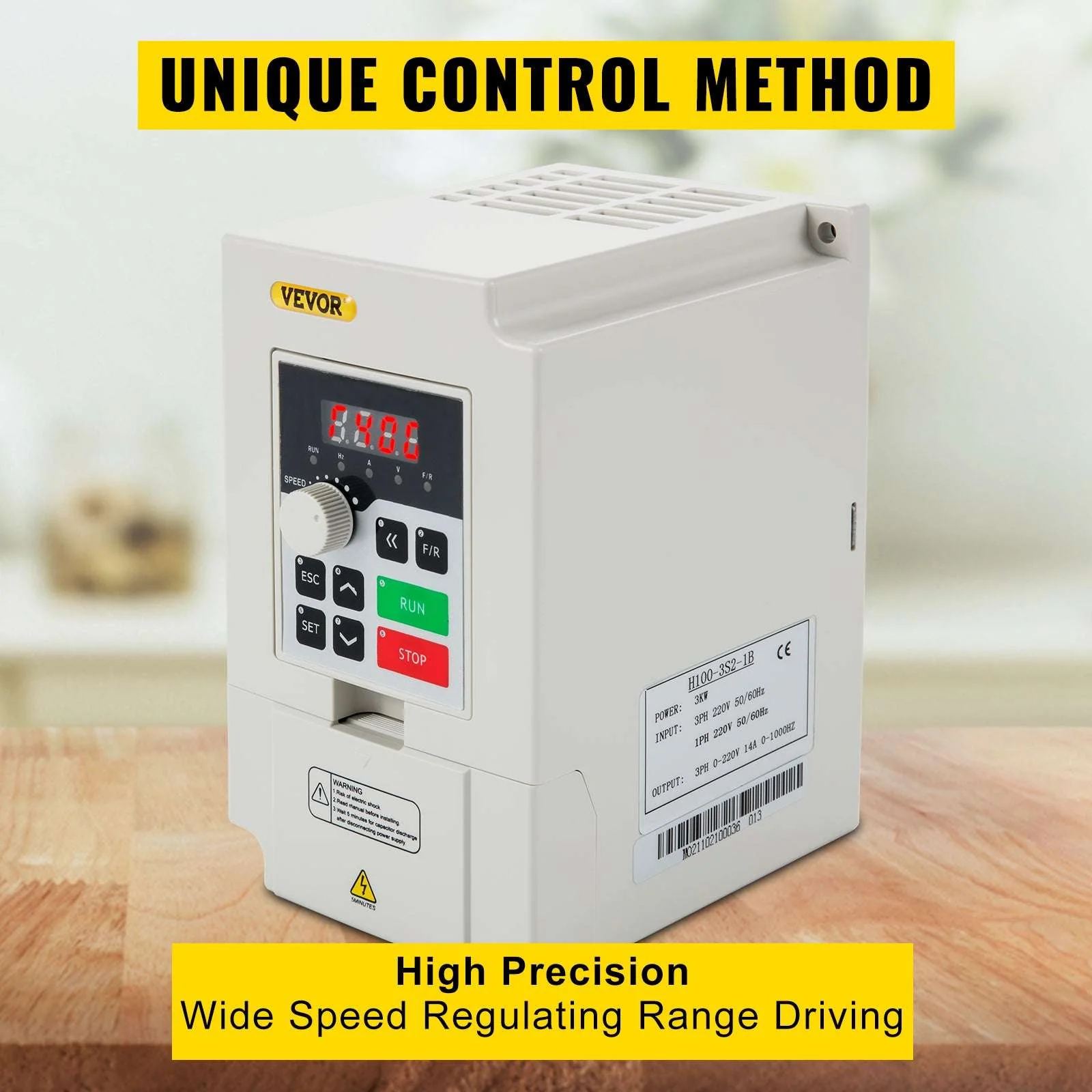 Variable Frequency Drive 2.2–7.5KW VFD Inverter CNC Motor Controller 110V/220V - Image 9