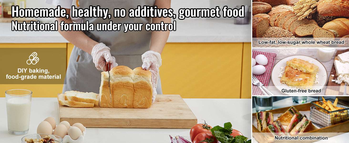 15-in-1 Automatic Bread Maker with Gluten-Free Setting & Timer - Image 10