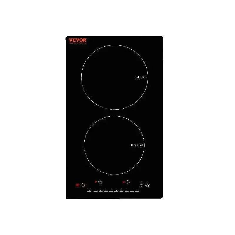 2 Burner Induction Cooktop with Touch Control and Safety Features