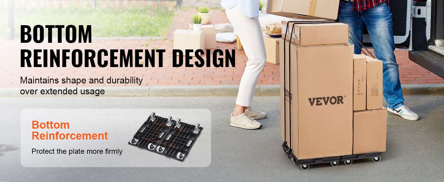2 Pack Furniture Dolly Movers 500 lbs Each with Wheels - Image 12