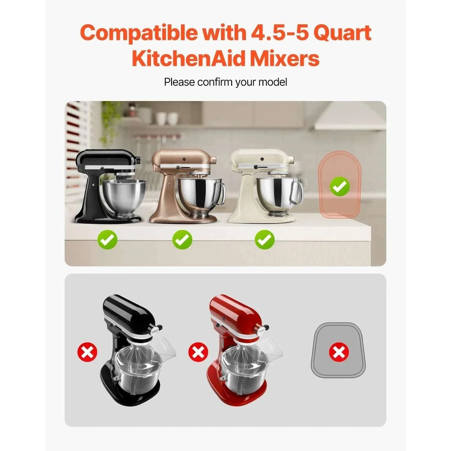 Kitchen Appliance Sliding Tray for Mixers & Blenders (Up to 40 lbs) - Image 3