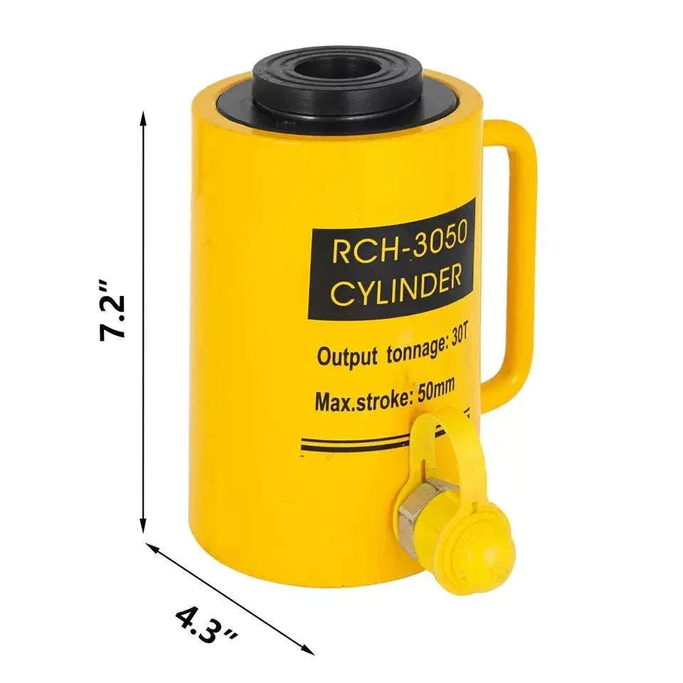 Hollow Hydraulic Cylinder Jack 20T–60T, 50–100mm Stroke - Image 5