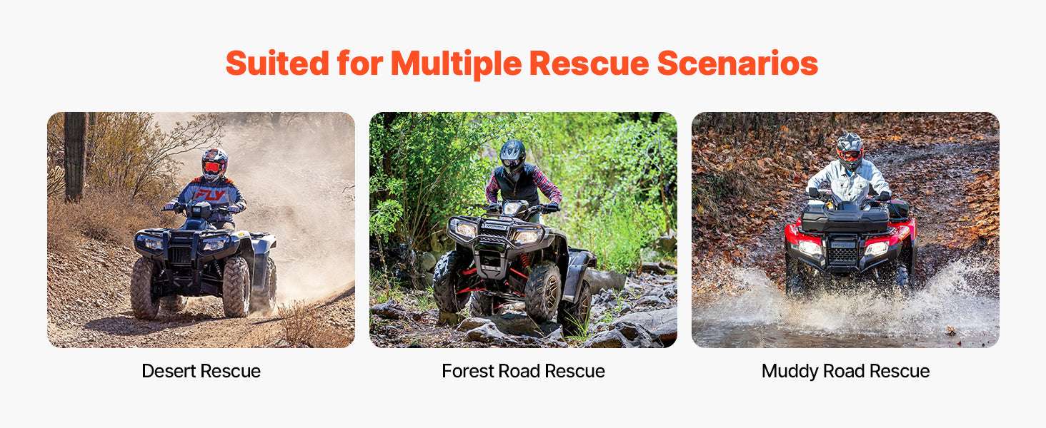 2000–3600 lbs Winch Hitch Mount for ATV Recovery and Towing - Image 12