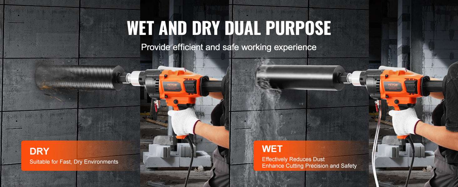 Handheld Core Drill Machine 2000W/2600W Wet & Dry Concrete Drill - Image 10