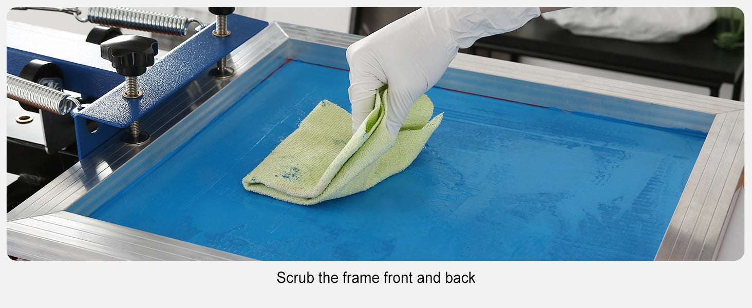 20x24 Inch Aluminum Screen Printing Frame with 305 Mesh Nylon - Image 17