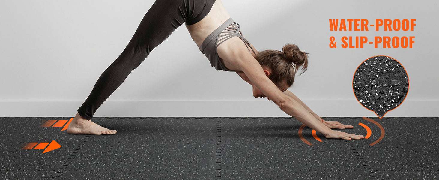 1/2 Inch Interlocking Gym Floor Mats EVA Foam & Rubber Tiles - Image 13