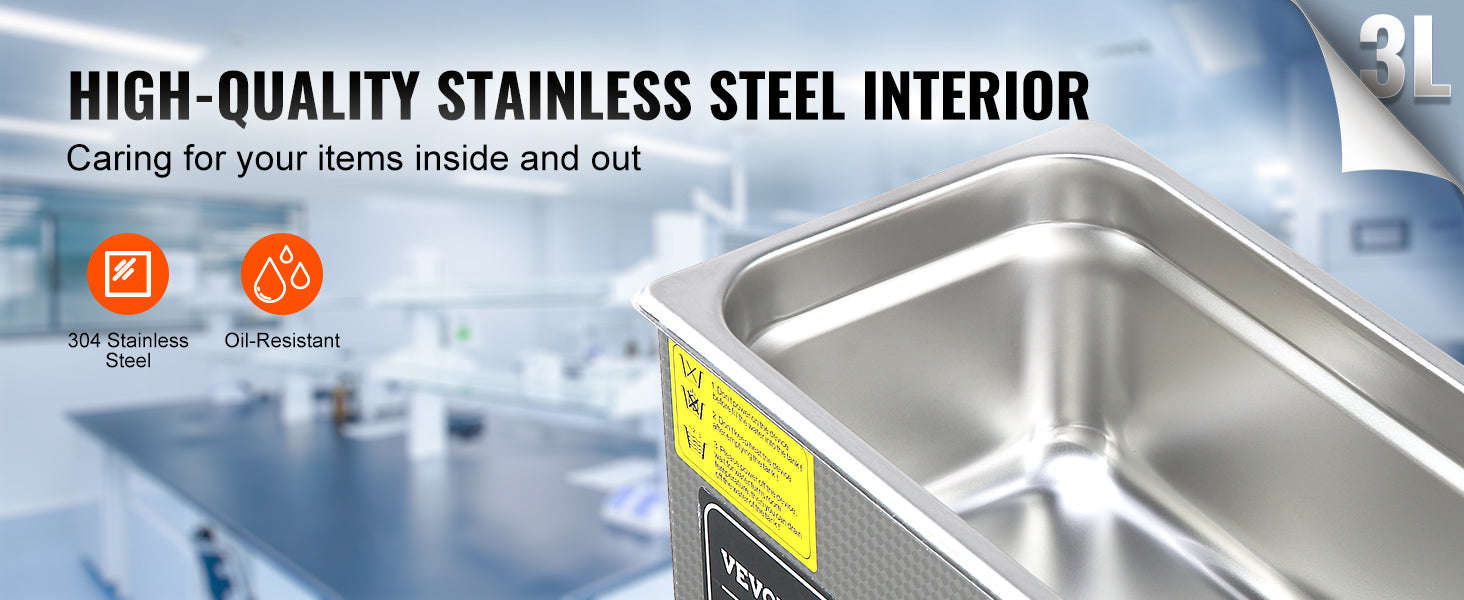 Professional Ultrasonic Cleaner for Jewelry, Glasses and Tools - Image 10