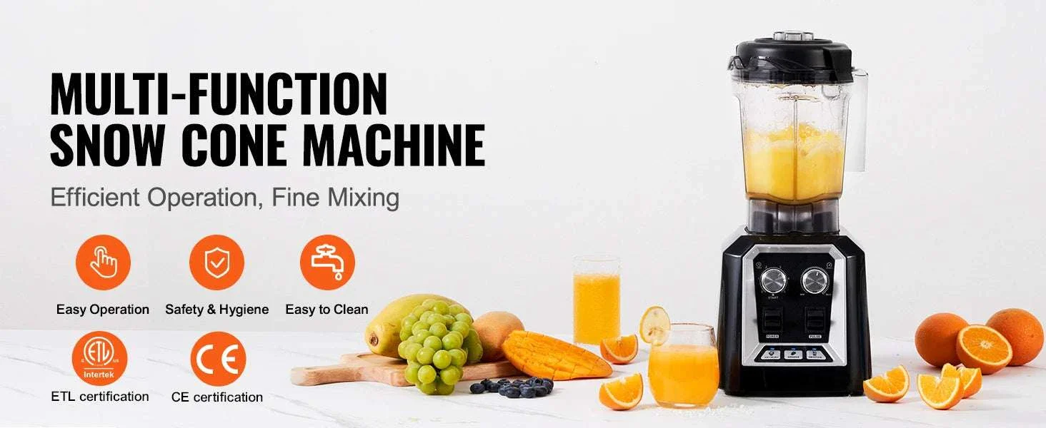 2L Professional Smoothie Blender 2200W High Power Countertop Mixer - Image 8