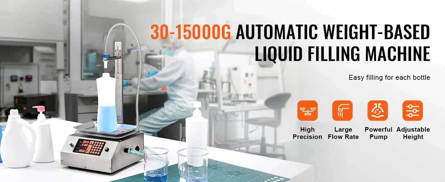 Automatic Liquid Filling Machine with Digital Control & 17L/min Flow - Image 8