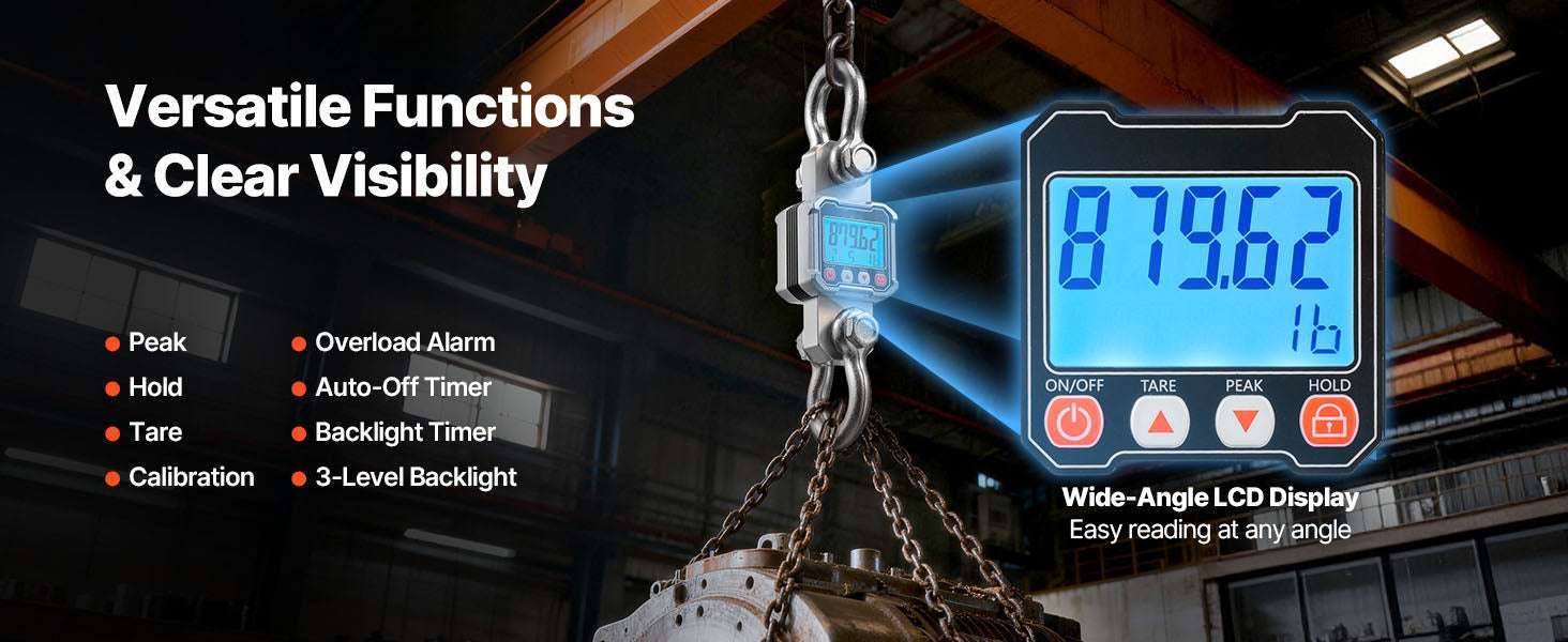 Digital Crane Scale 3000kg/10000kg with LCD & Remote Control - Image 10