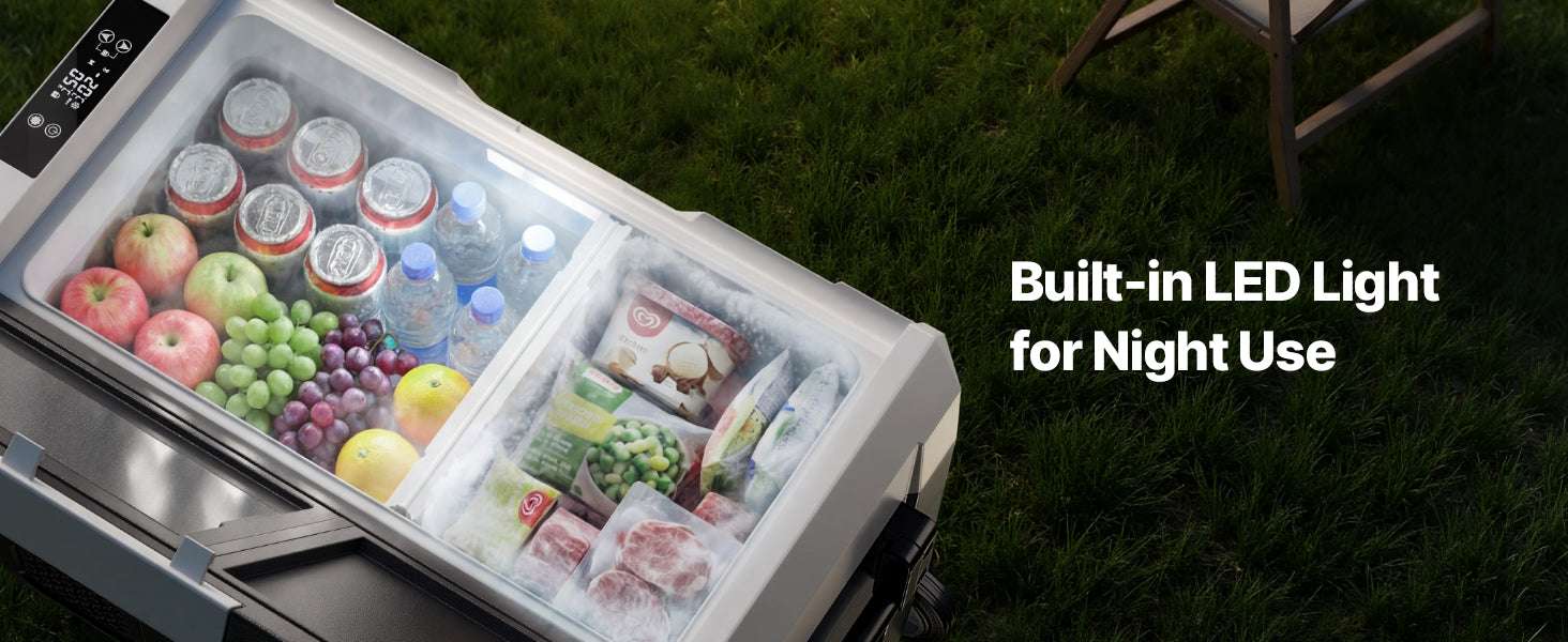 Portable Car Refrigerator 35L–55L Dual Zone Electric Cooler - Image 15