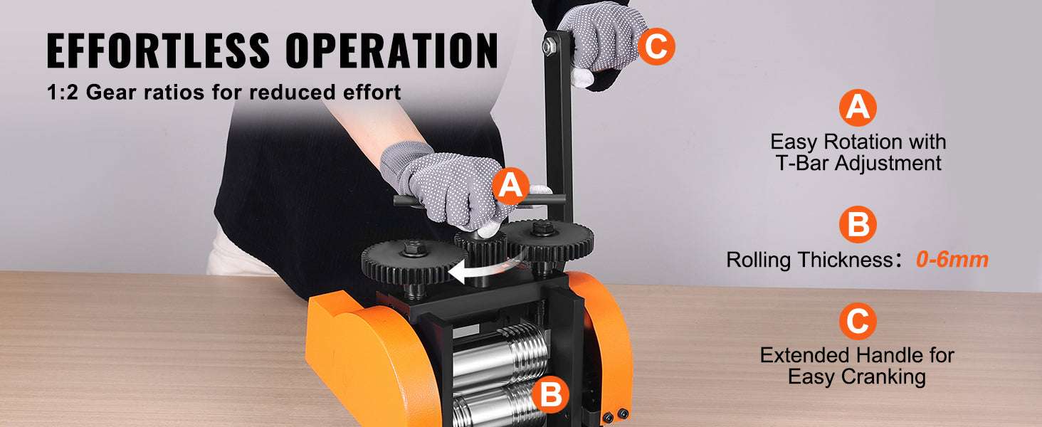 3-in-1 Jewelry Rolling Mill Machine for Sheet, Wire & Metal Forming - Image 13