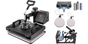 5–8 in 1 Heat Press Machine for T-Shirts, Mugs, Caps & Plates - Image 19