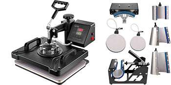 5–8 in 1 Heat Press Machine for T-Shirts, Mugs, Caps & Plates - Image 21