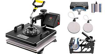 5–8 in 1 Heat Press Machine for T-Shirts, Mugs, Caps & Plates - Image 25