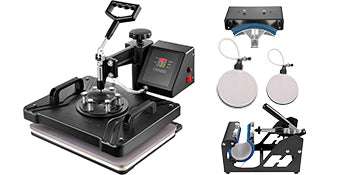 8-in-1 Heat Press Machine 12x15 & 15x15 Sublimation Kit - Image 16