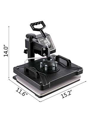 8-in-1 Heat Press Machine 12x15 & 15x15 Sublimation Kit - Image 19