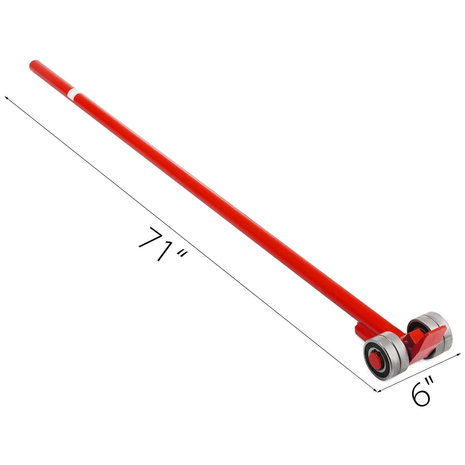 Heavy Duty Pry Lever Bar 6600 lbs Capacity with Wheels - Image 21