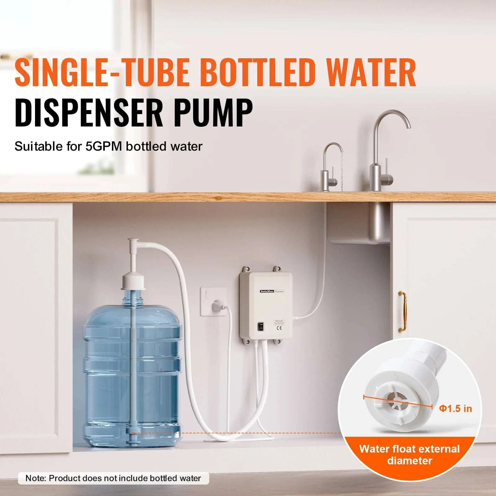 5 Gallon Bottled Water Pump System for Faucet & Appliances - Image 2