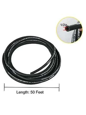 50 Ft High-Pressure Hydraulic Hose 5000 PSI Oil Line -40°F to 250°F - Image 16