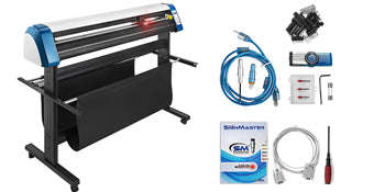 53" Vinyl Cutter Plotter with Optical Eye & SignMaster Software - Image 17