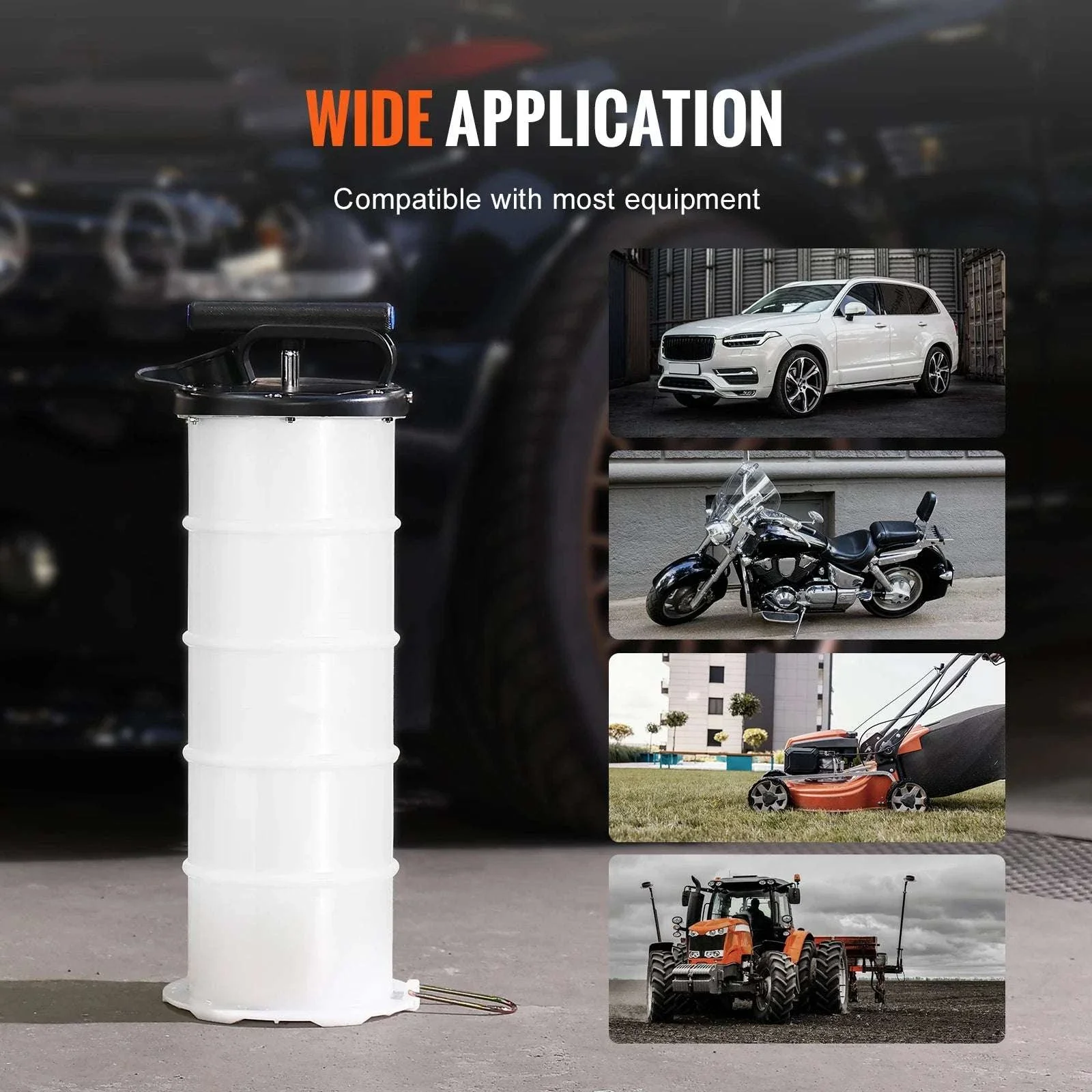 6.5L Manual Fluid Extractor Pump for Oil, Brake & Engine Fluids - Image 6