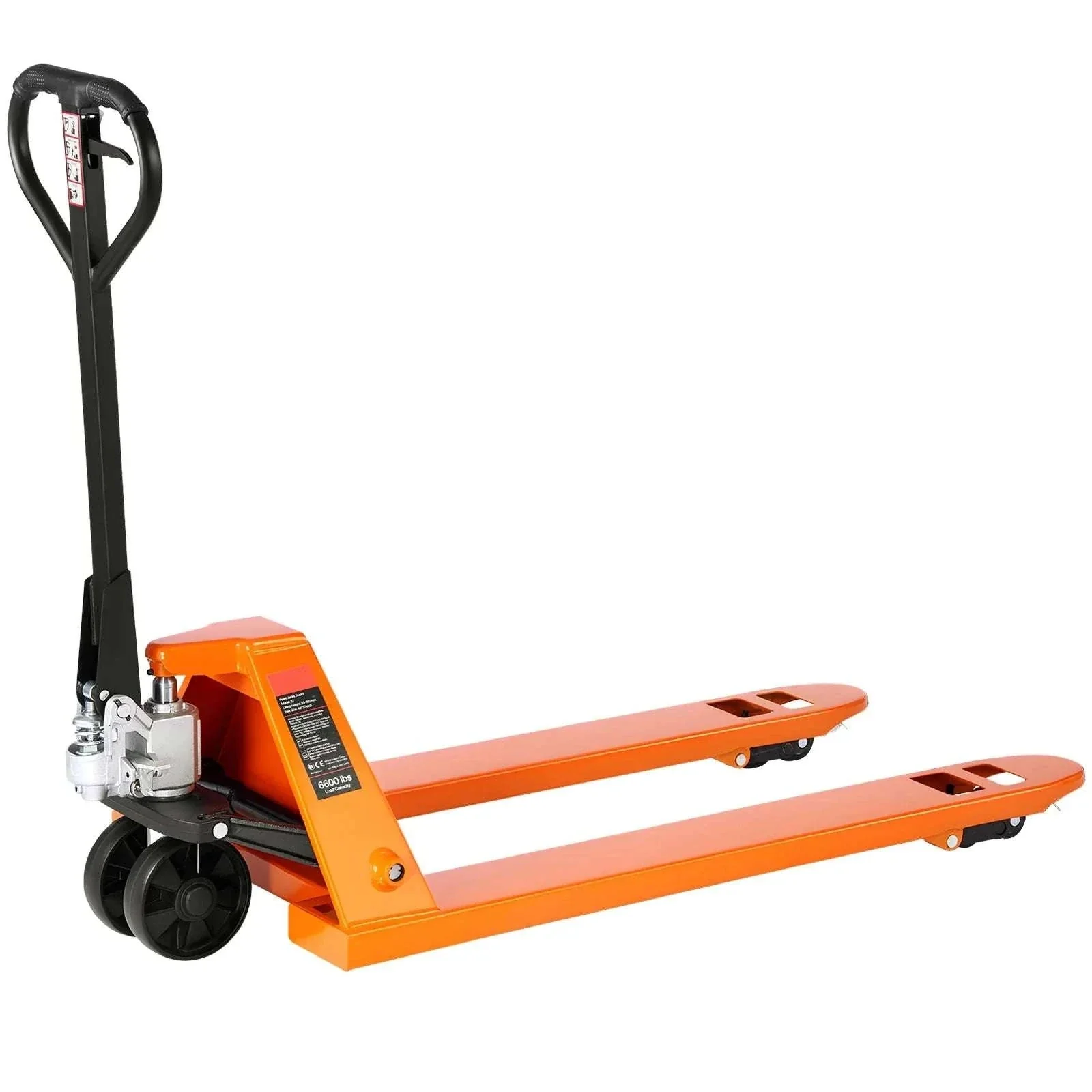 6600 lb Manual Pallet Jack 48x27 Forks Hydraulic Lift Truck