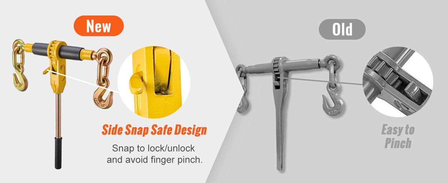 7100 lb Ratchet Chain Binder with Anti-Skid Handle for Secure Loads - Image 10