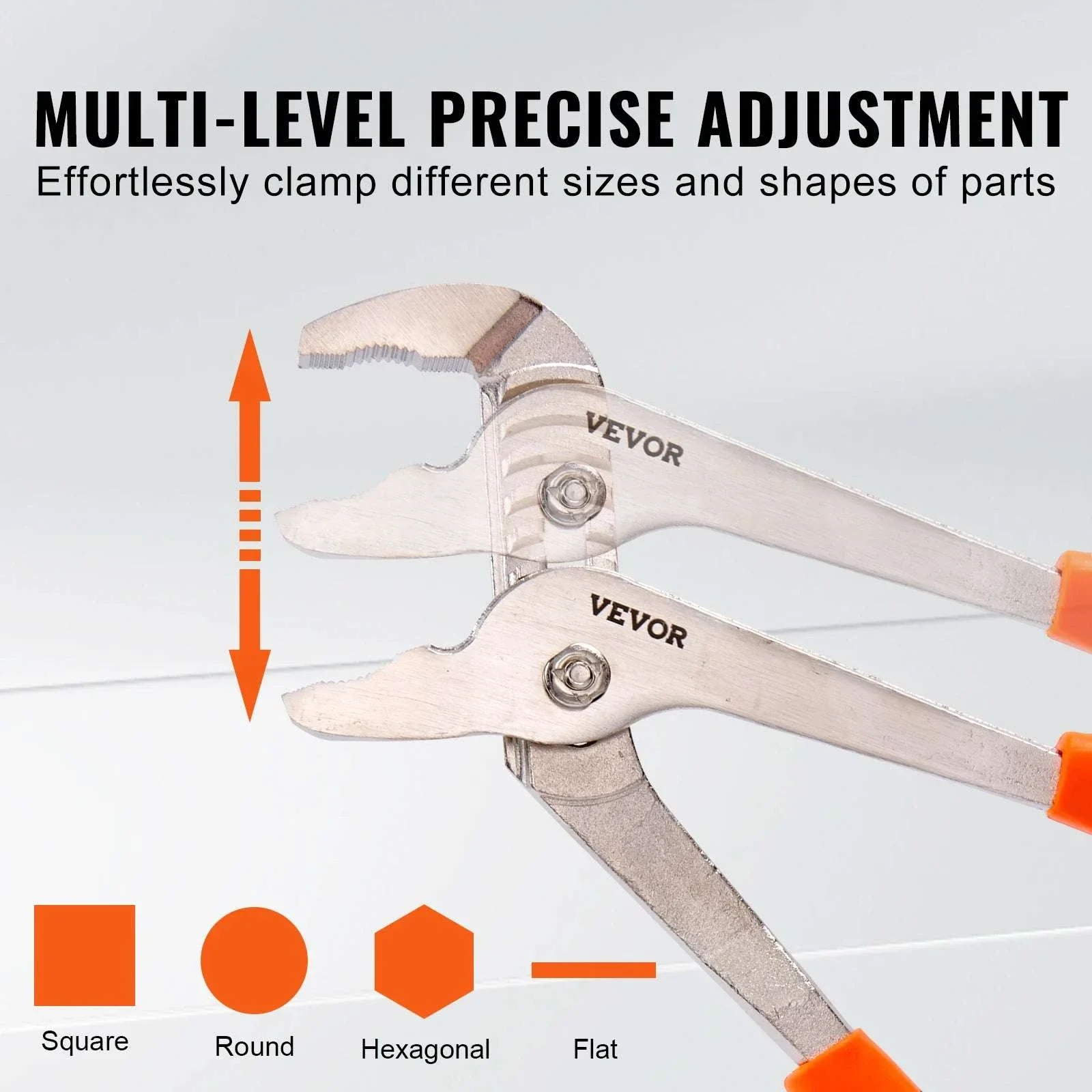 8-Piece High Carbon Steel Pliers Set with Adjustable Grip Tools - Image 5
