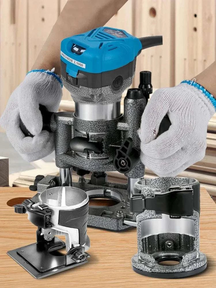 800W Compact Wood Router Kit Variable Speed 10,000–30,000 RPM - Image 9