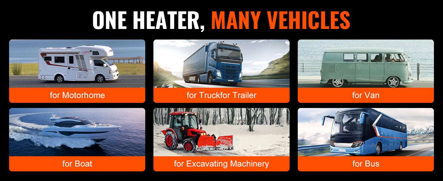 8KW 12V Diesel Air Heater with Bluetooth & Altitude Control - Image 12