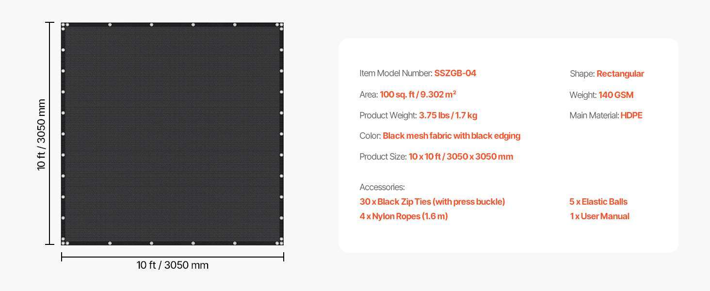 90% Sun Shade Cloth HDPE Pergola Cover for Patio Garden - Image 14