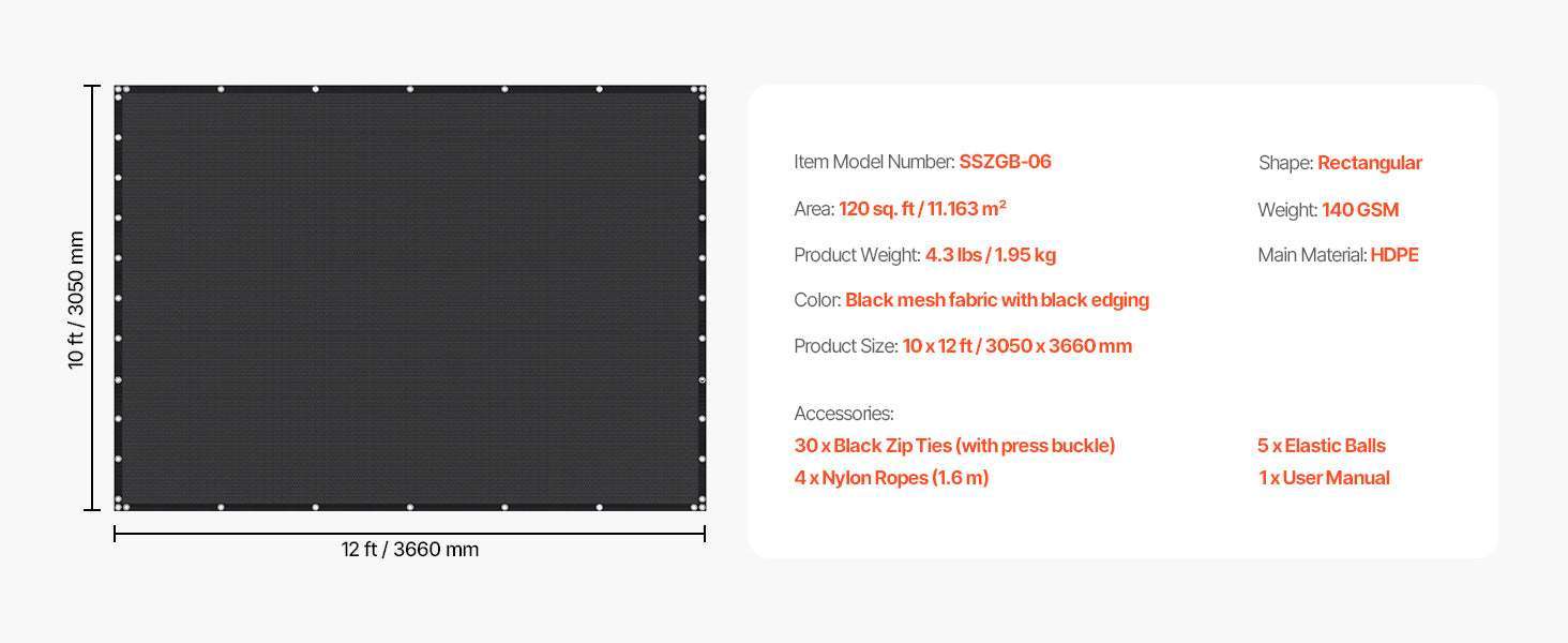 90% Sun Shade Cloth HDPE Pergola Cover for Patio Garden - Image 15