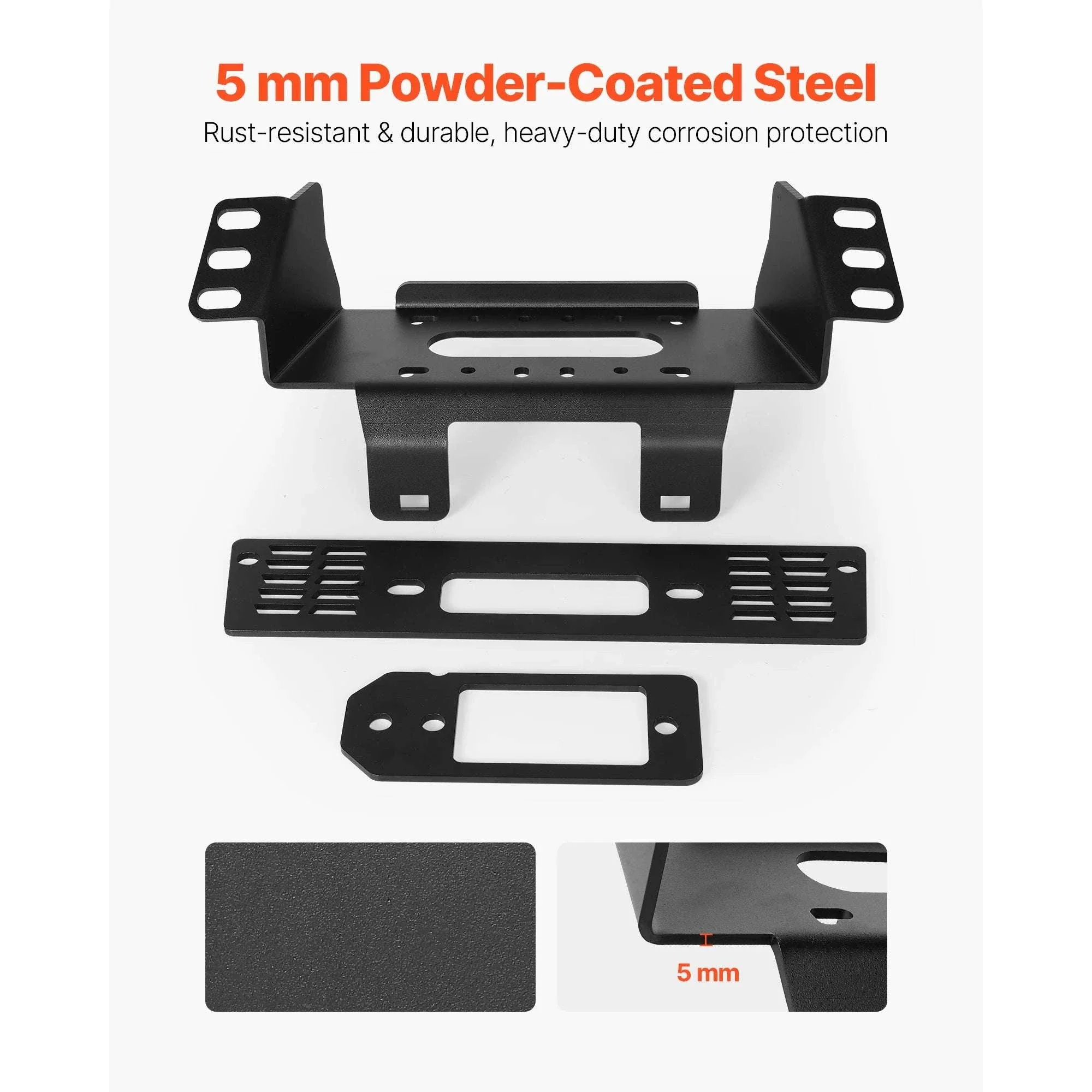 Polaris Ranger Winch Hitch Mount 2000–3600 lbs Fit 2010–2021 - Image 4