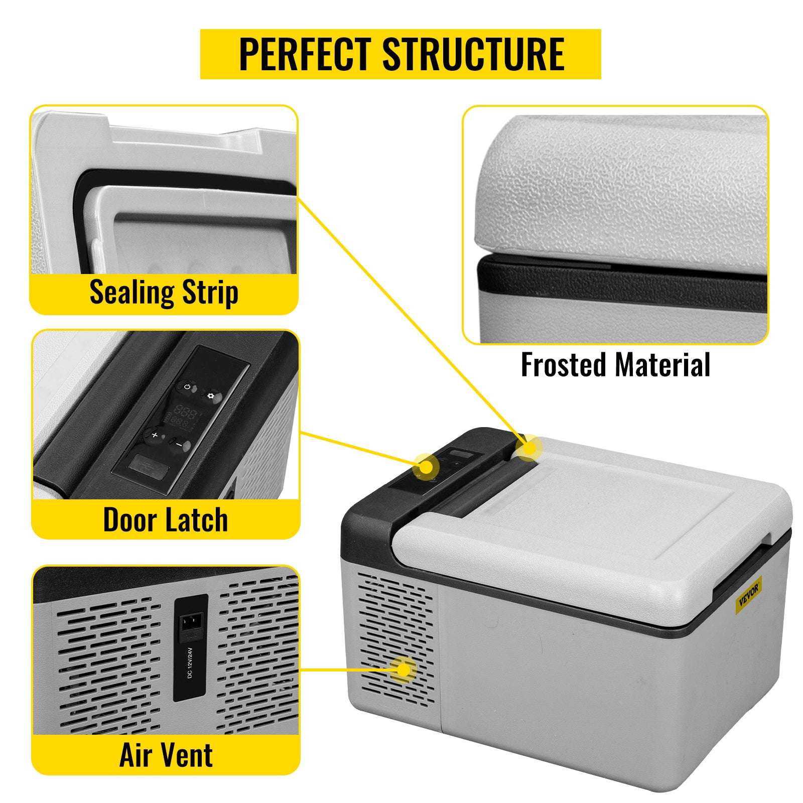 Portable Car Fridge Freezer 9L/15L Compressor Cooler for Travel - Image 13