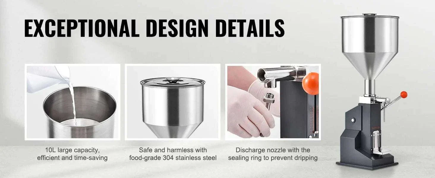 Manual Liquid Filling Machine 5–50ml / 5–100ml Bottle Filler - Image 11
