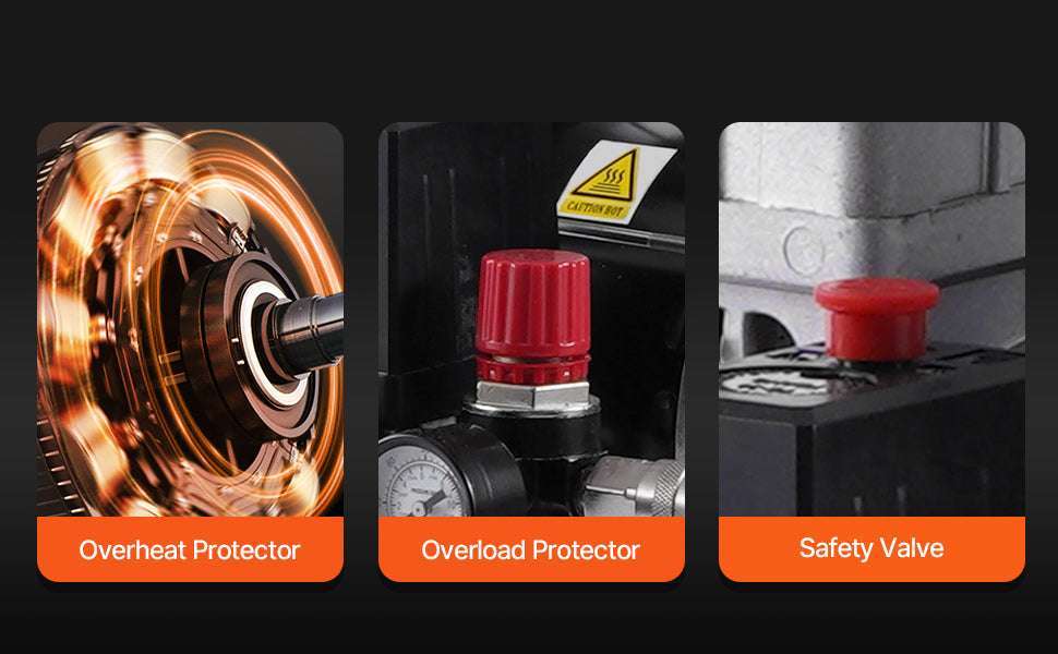 Oil-Free Air Compressor Quiet Electric Pump for Tires & Tools - Image 12